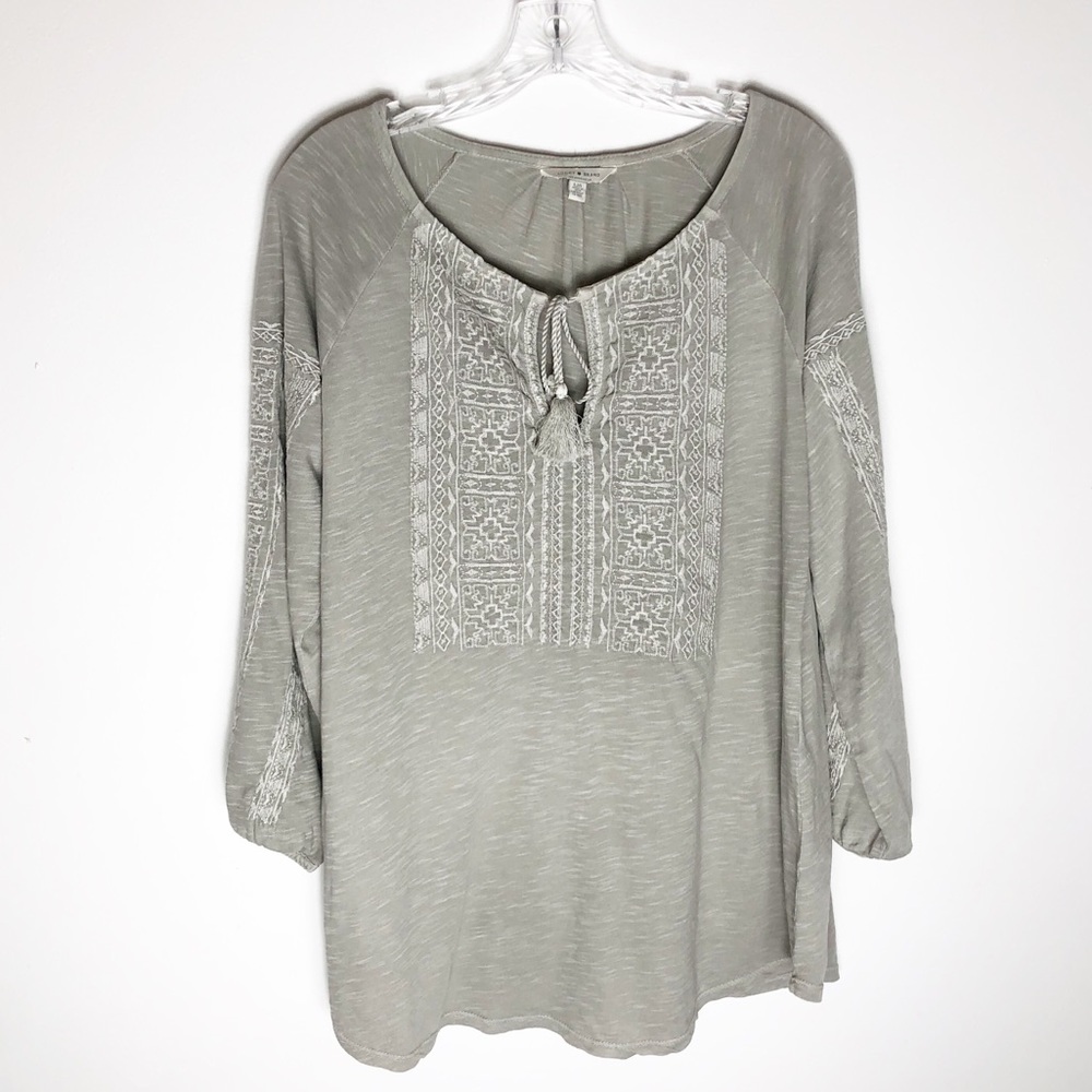 Lucky brand peasant top